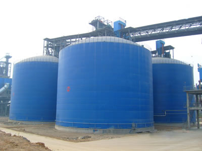 仪征水泥钢板库改造