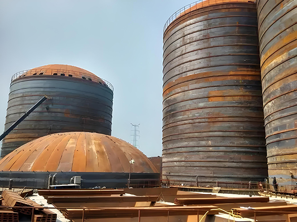 仪征焦粉钢板仓